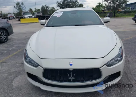 2015 Maserati Ghibli S Q4 z USA, uszkodzony, nr VIN ZAM57RTA7F1133931